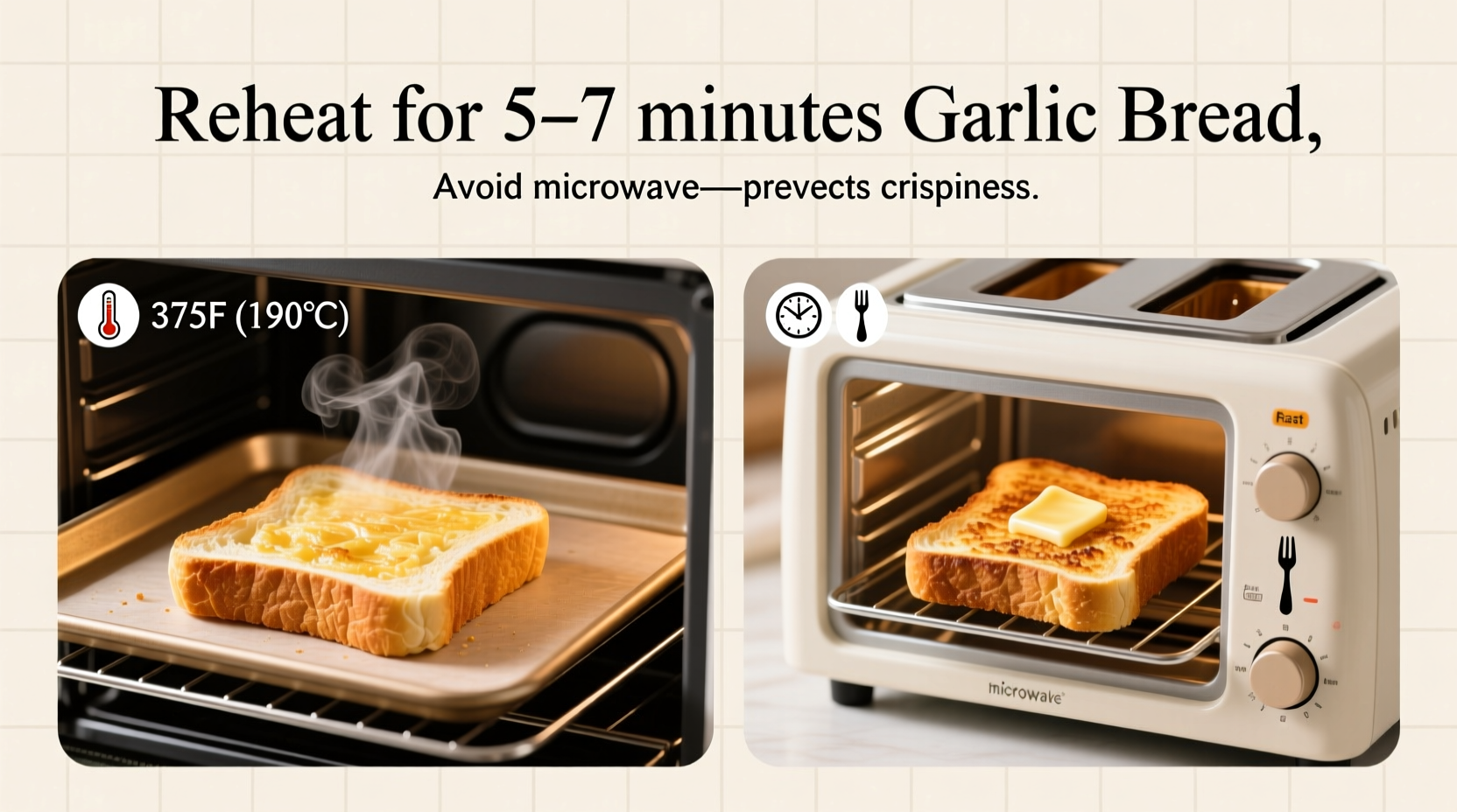Best Way to Reheat Garlic Bread Without Drying It Out