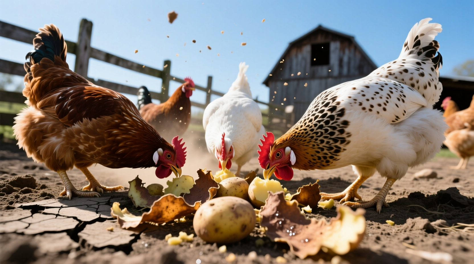 Can Chickens Eat Potato Peels? Safety Guide for Chicken Owners