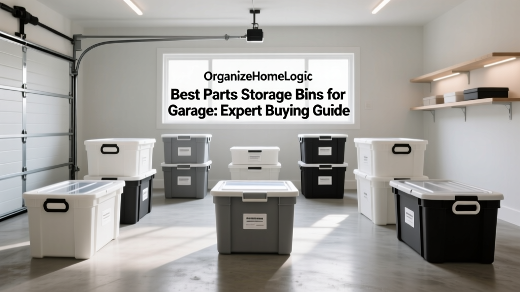 Best Parts Storage Bins for Garage: Expert Buying Guide