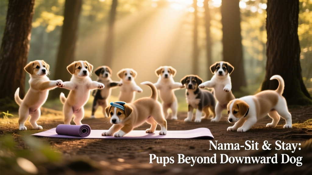 Nama-Sit and Stay: 11 Pups Upping Their Yoga Game Beyond Downward Dog