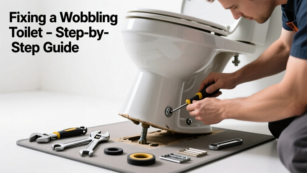 Fix a Wobbling Toilet That’s Not Working Properly