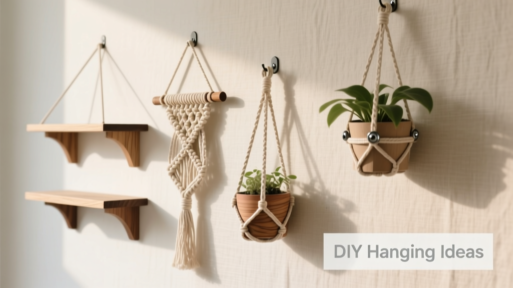 12 Practical, Budget-Friendly DIY Hanging Ideas You Can Build in Under a Weekend