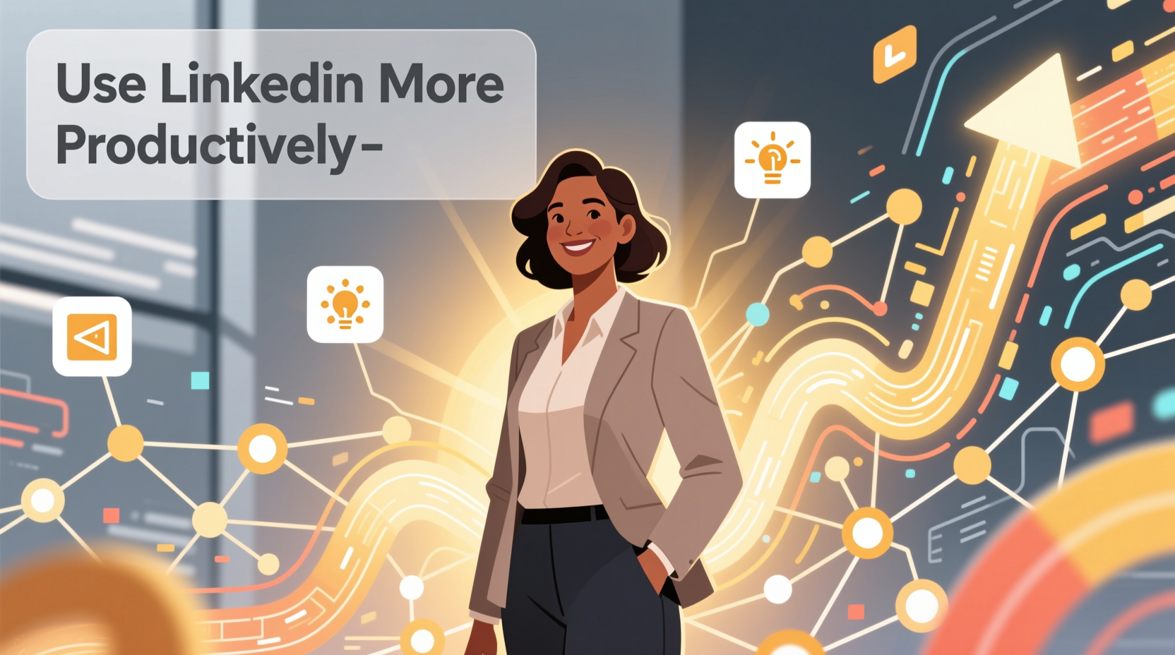use linkedin more productively