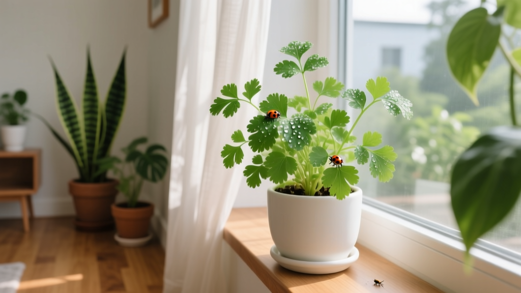Coriander Pest Control: 7 Natural Fixes for Aphids & Mites