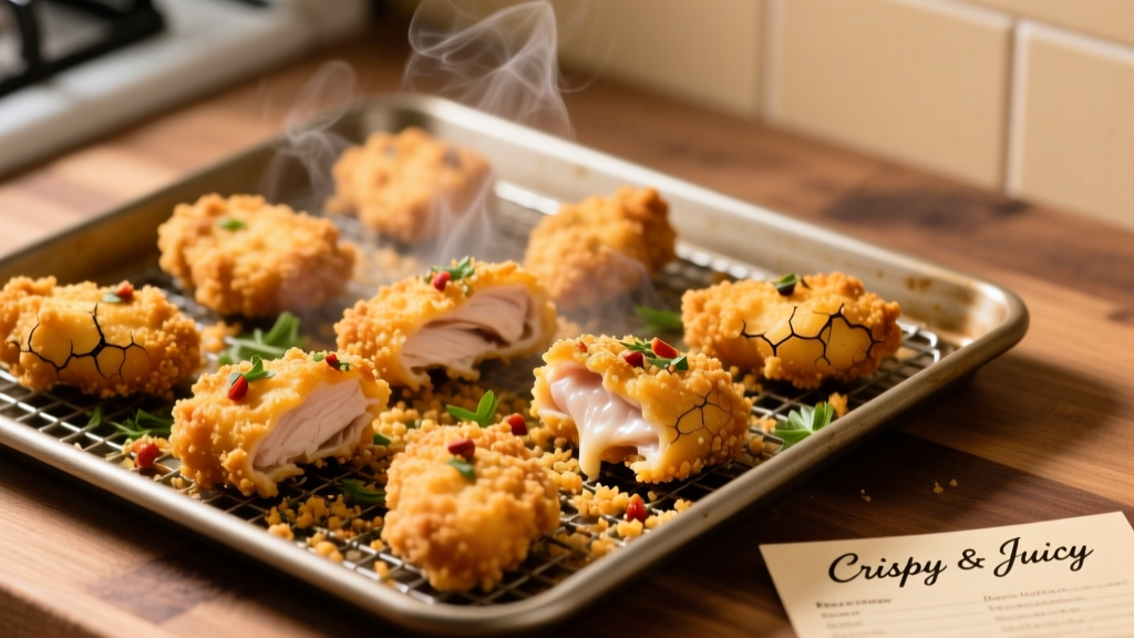 Air Fryer Shake and Bake Nuggets: Crispy, Juicy & Oil-Free