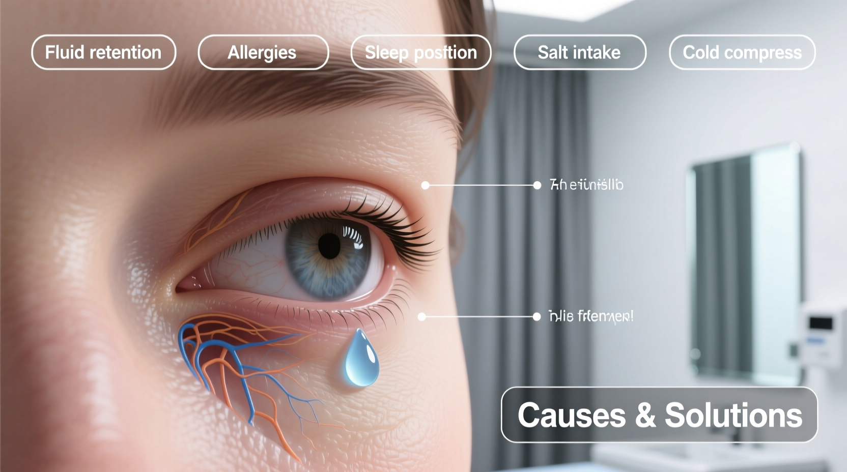 why do my eyelids get puffy every morning and how to reduce swelling