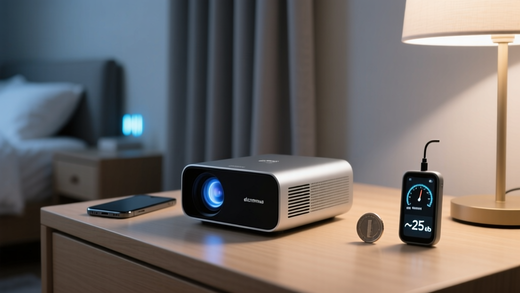 The 7 Quietest, Smallest Smart Projectors for Bedrooms in 2025 — Real-World Noise Tests, Size Benchmarks & Why Most 'Compact' Picks Fail at 2 AM