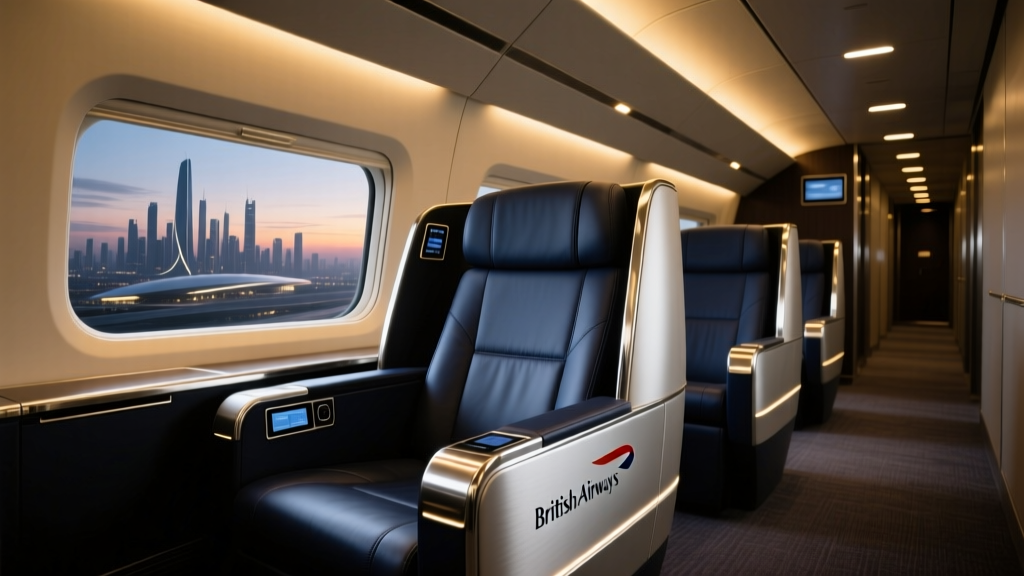 British Airways Has Just Unveiled Some Seriously Sleek First Class Seats