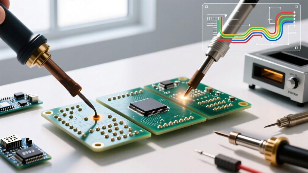 Soldering Points: Hand Iron vs. Hot Air vs. Reflow Methods Compared
