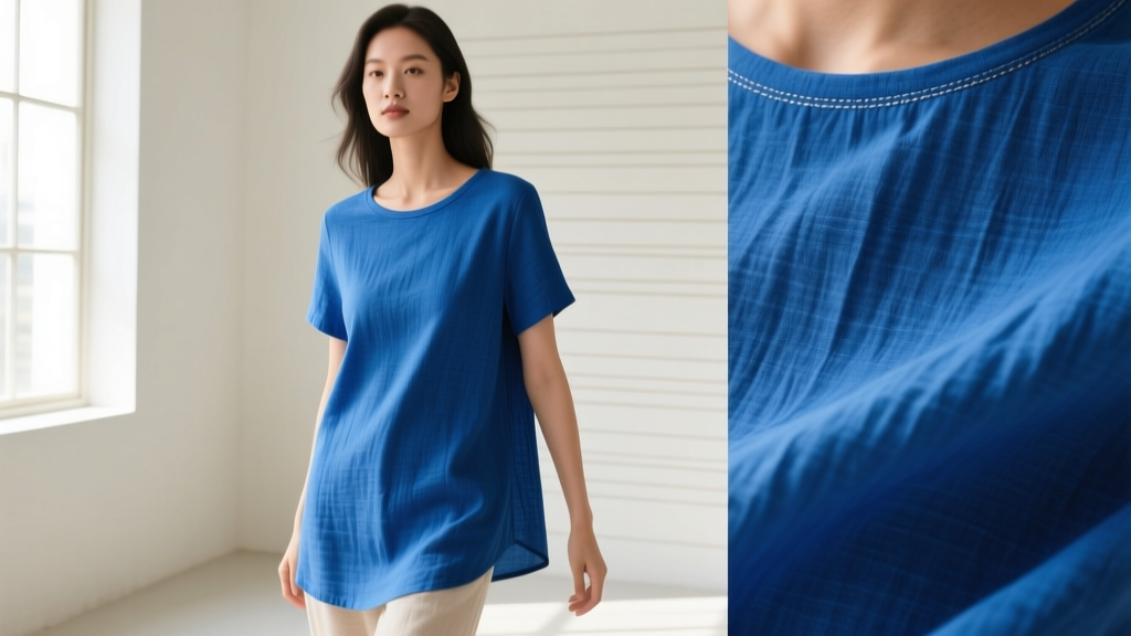 Cotton Linen Blend T-Shirt Comfort: Style Meets Science