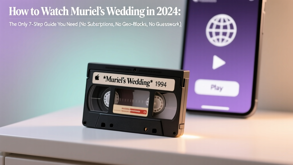 Where to Watch Muriel’s Wedding (2026)