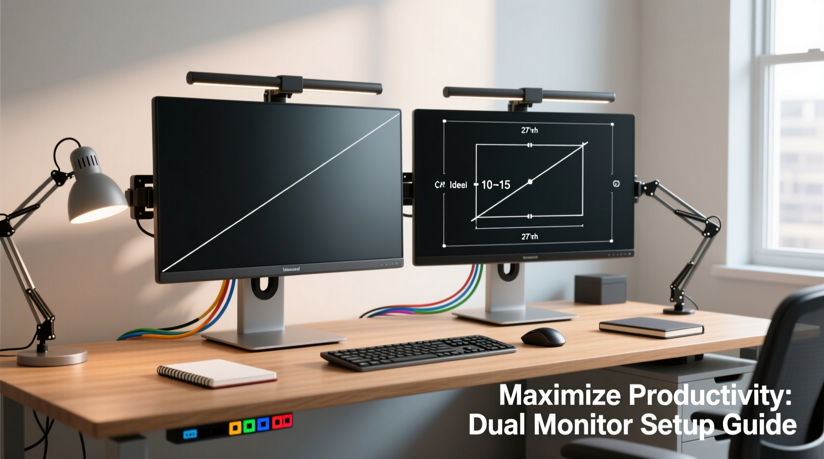 step by step guide to setting up dual monitors for maximum workspace efficiency