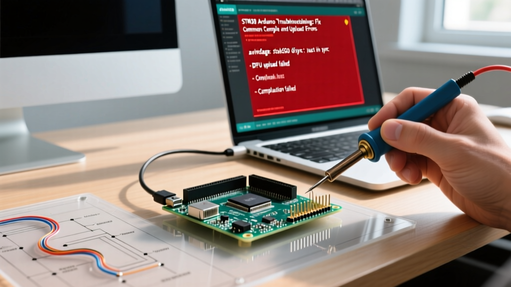 STM32 Arduino Troubleshooting: Fix Common Compile and Upload Errors
