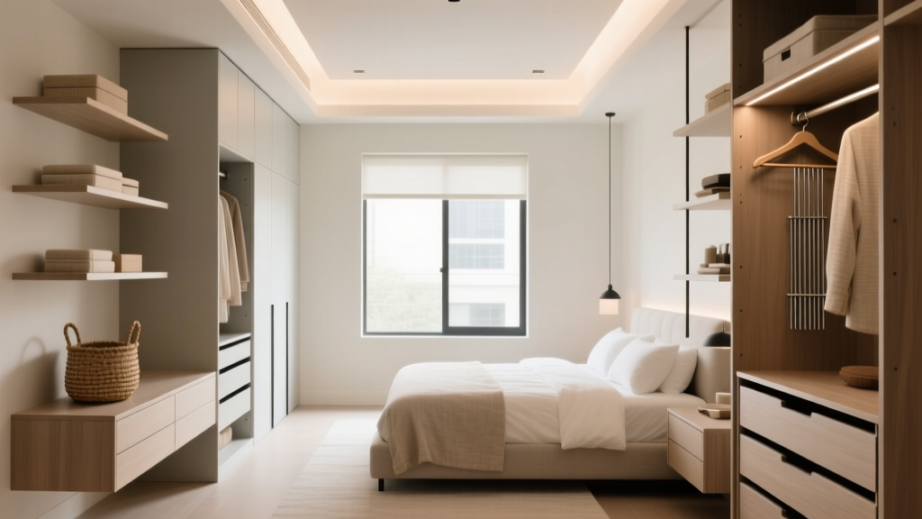 Best Closet Ideas for Rooms Without Closets