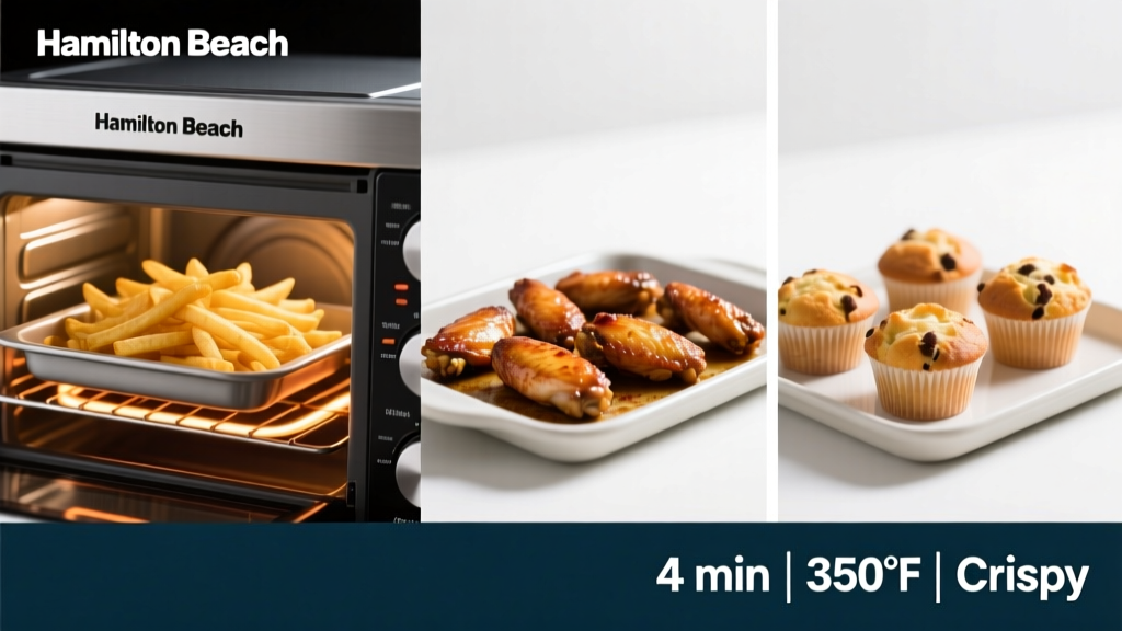 Hamilton Beach Air Fryer Toaster Oven Cooking Times