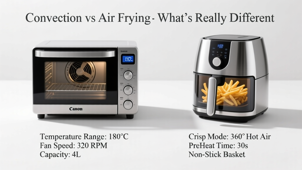 Convection vs Air Frying: What’s Really Different?
