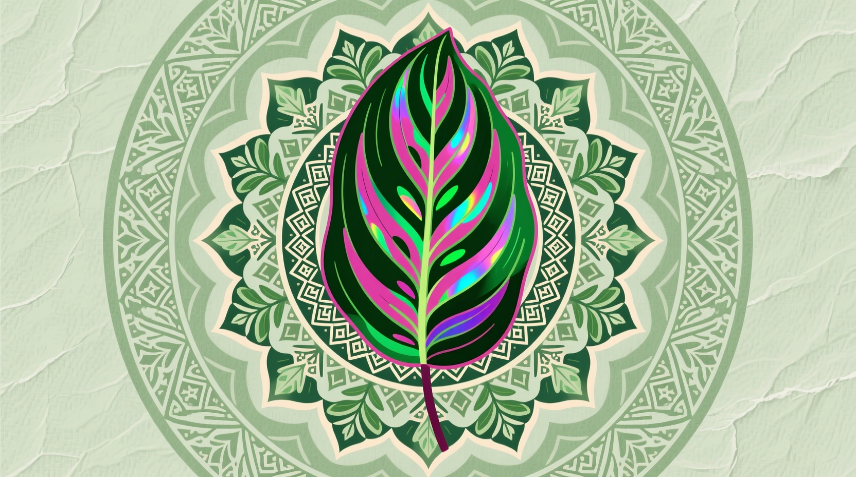 calathea medallion