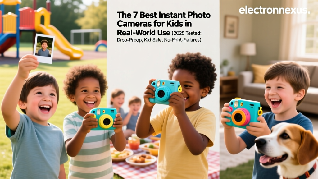 The 7 Best Instant Photo Cameras for Kids in Real-World Use (2025 Tested: Drop-Proof, Kid-Safe, No-Print-Failures)