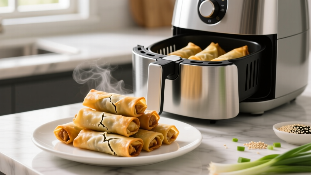 How to Cook Frozen Spring Rolls in an Air Fryer
