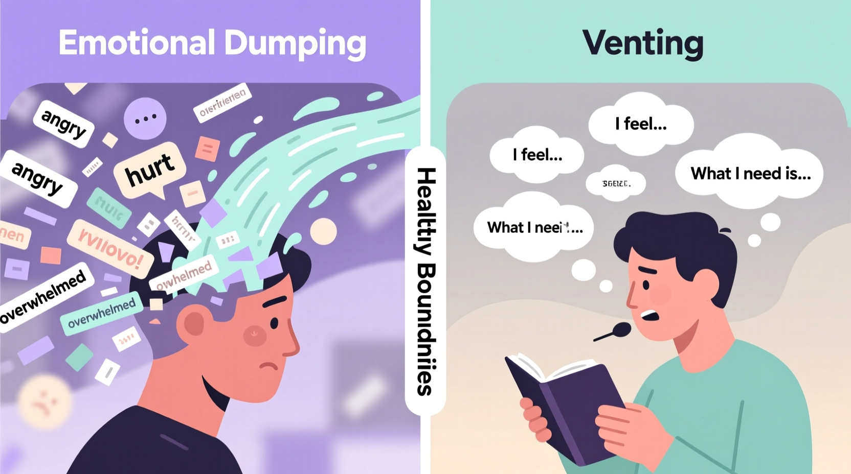 emotional dumping vs venting understanding the key differences