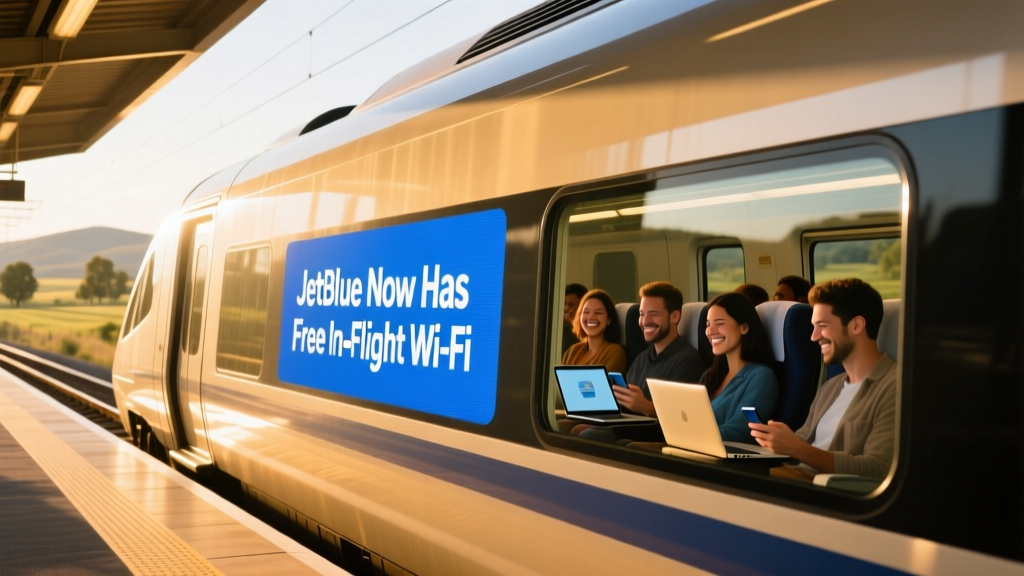 JetBlue Now Offers Free In-Flight Wi-Fi: What Travelers Need to Know