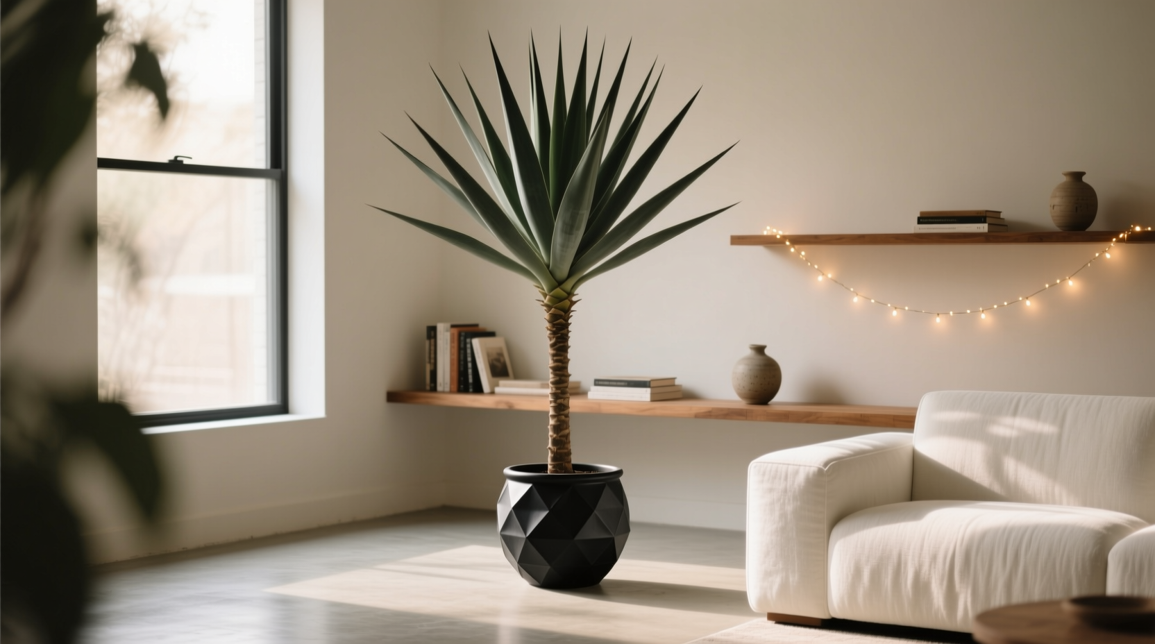 indoor yucca plant