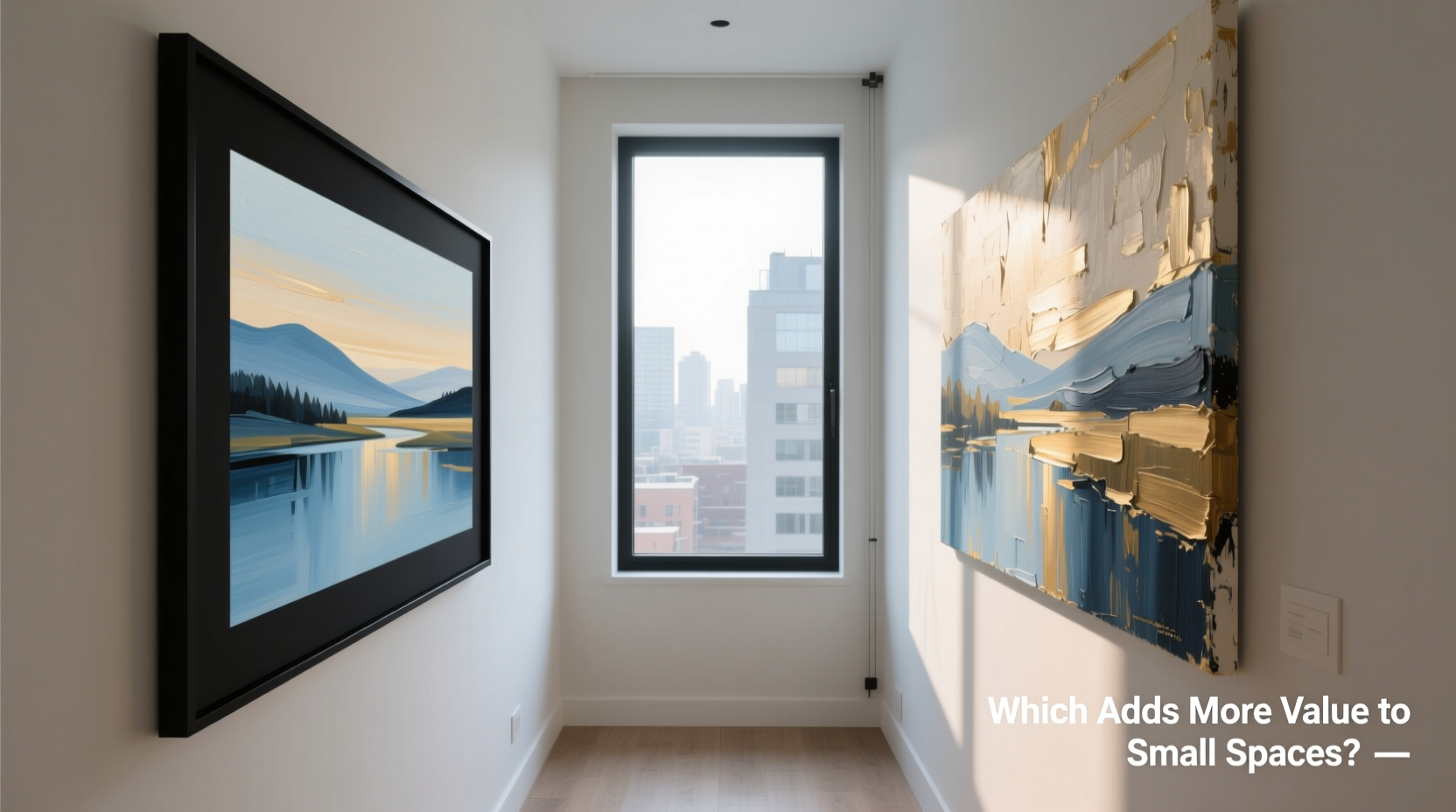 digital art prints vs canvas originals which adds more value to small spaces