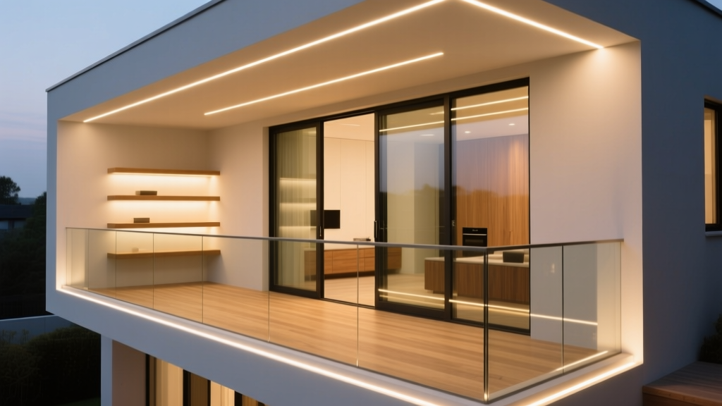 Balcony Edge Lighting: Code-Compliant Design