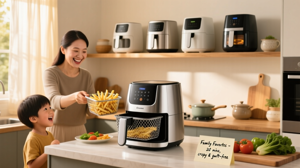 Air Fryers with Basket & Shelf: Top Models Compared
