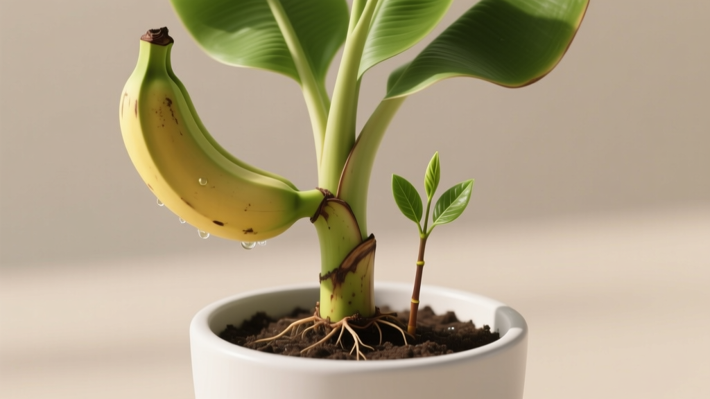 Banana Plant Propagation and Watering Guide