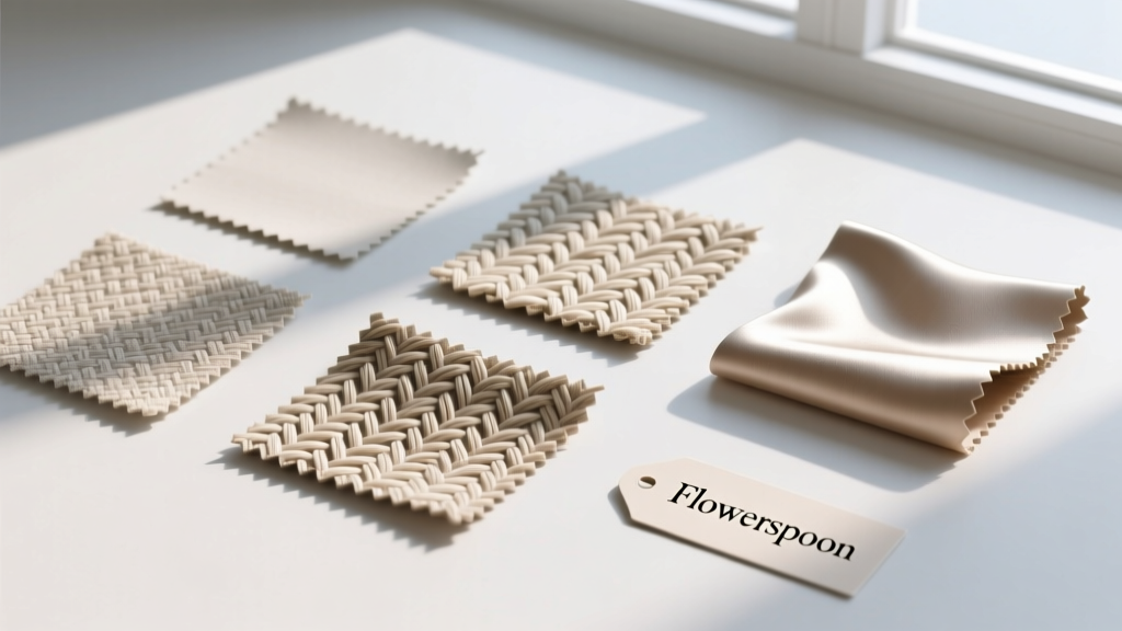 Flowerspoon Fabric Guide: Properties, Weaves & Sourcing Tips