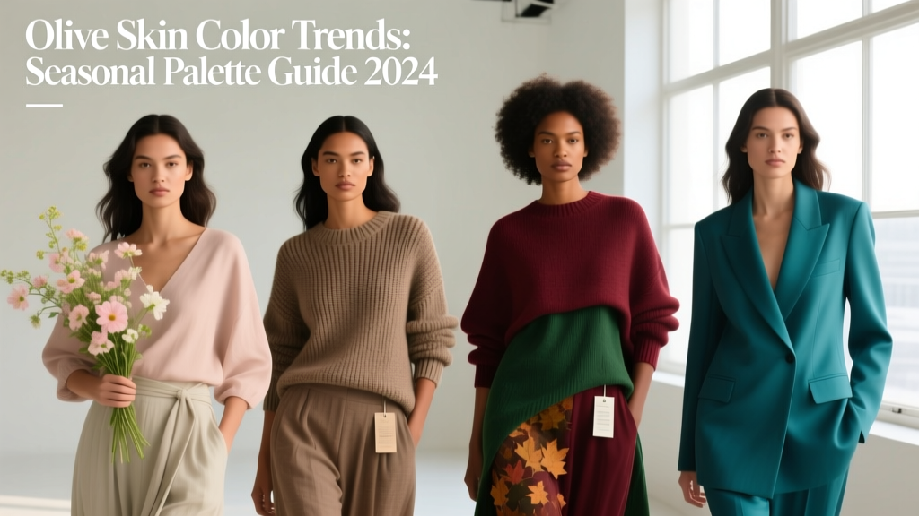Olive Skin Color Trends: Seasonal Palette Guide 2024