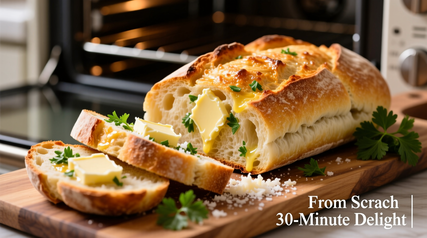 Perfect Homemade Garlic Bread Recipe from Scratch