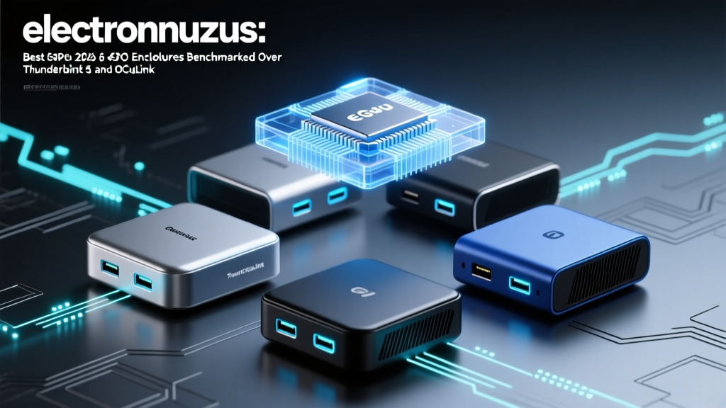 Best External GPUs in 2026: 6 eGPU Enclosures Benchmarked Over Thunderbolt 5 and OCuLink