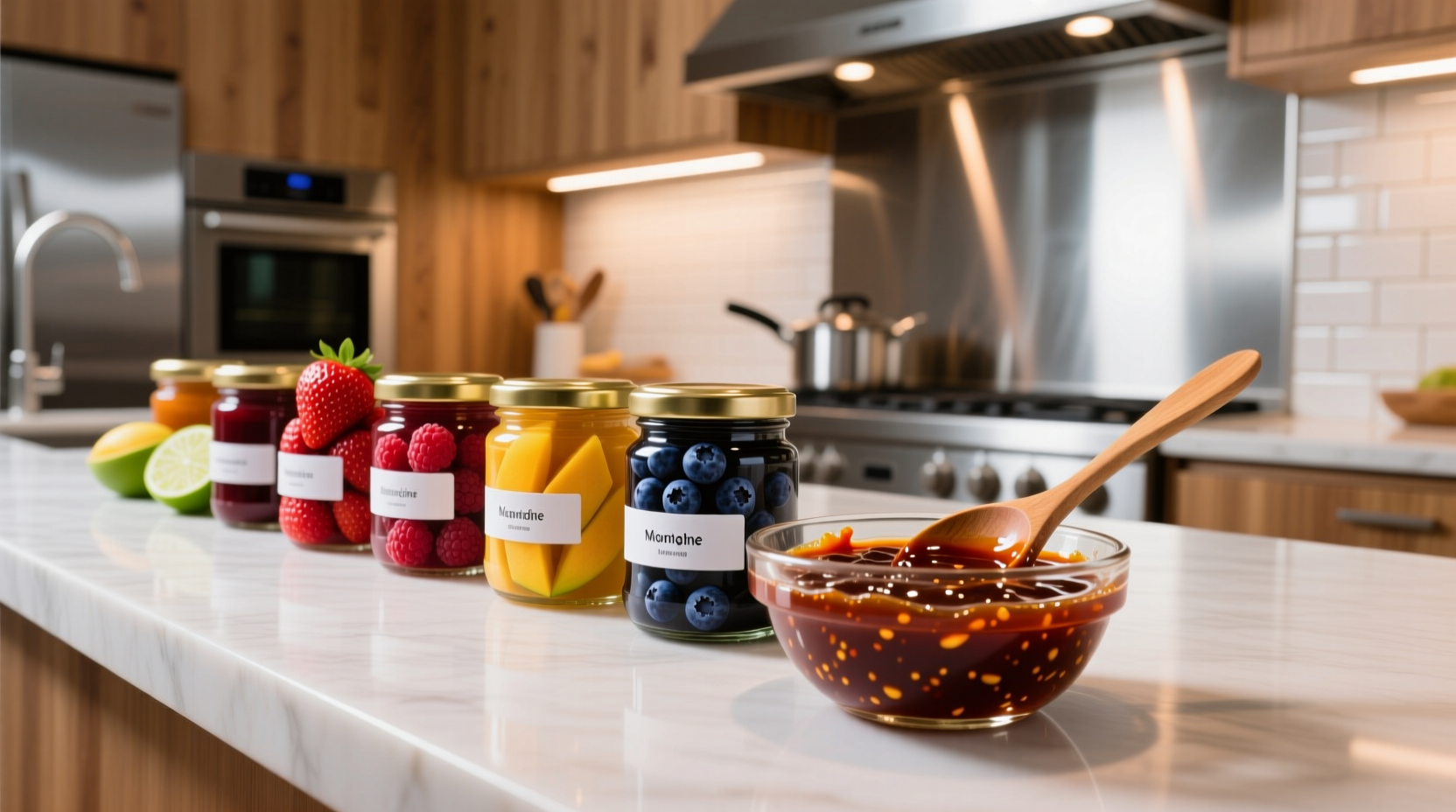 make dipping sauces in a snap by using jam as a base
