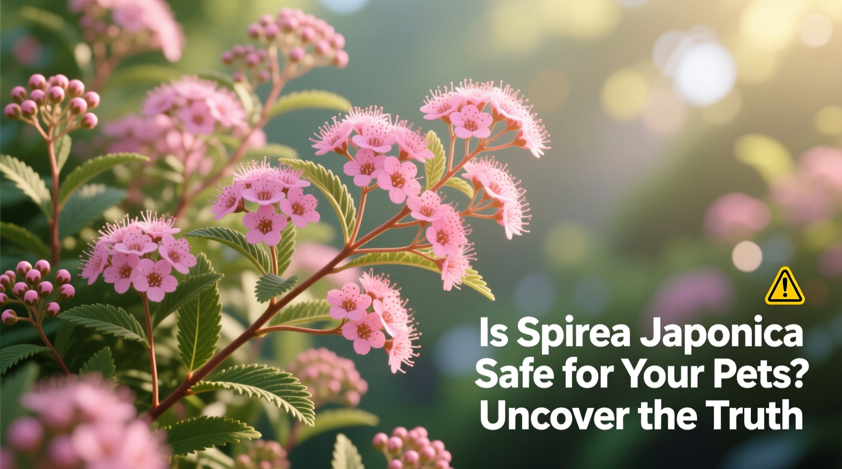 Is Spiraea Japonica Safe for Your Pets? Uncover the Truth