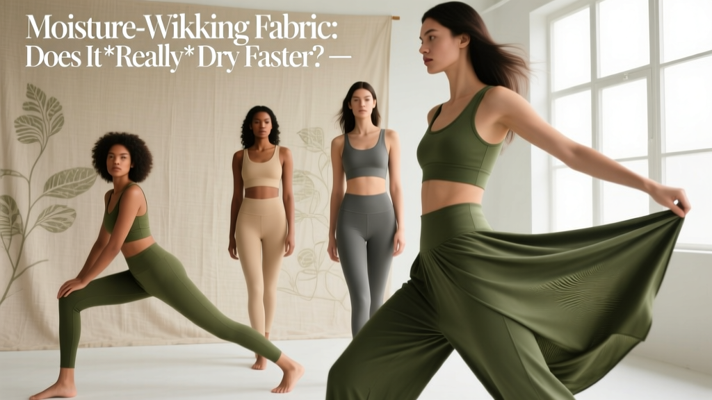 Moisture-Wicking Fabric: Does It *Really* Dry Faster?