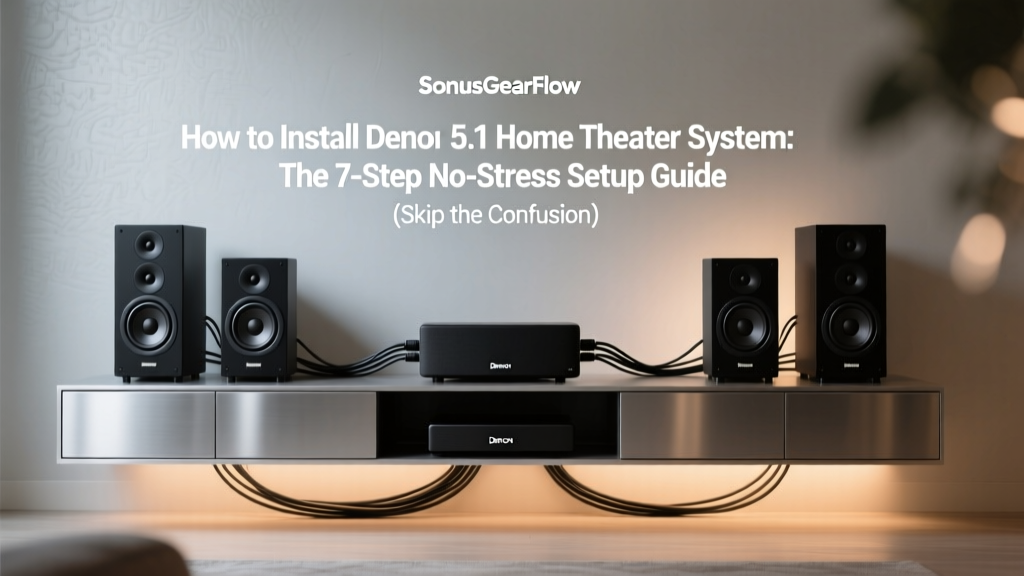 Denon 5.1 Home Theater Setup: 7-Step Guide (2026)