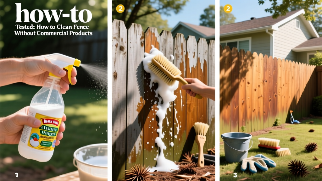 Tested: How to Clean Fence Without Commercial Products