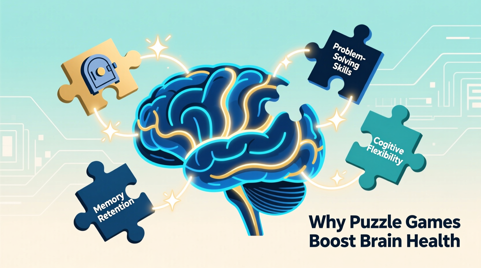 why are puzzle games good for brain health and memory retention