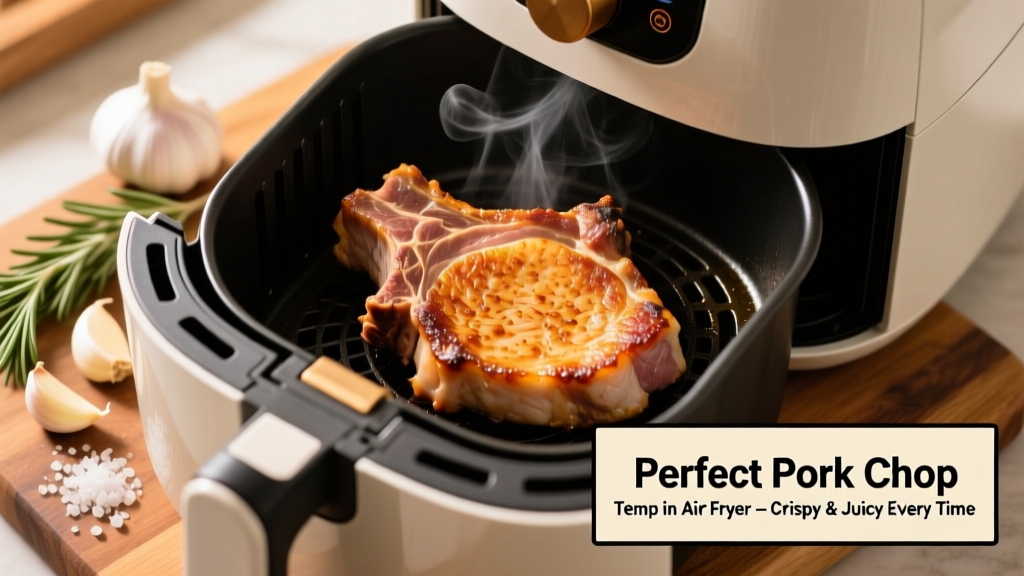 Perfect Pork Chop Temp in Air Fryer: Juicy & Crispy