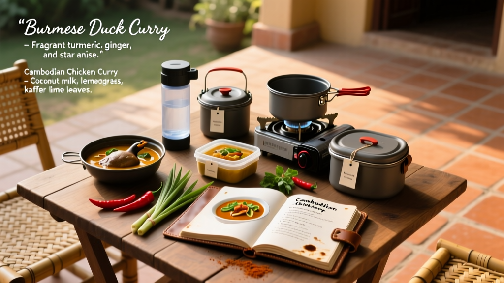 Burmese Duck Curry & Cambodian Chicken Curry: Authentic Recipes Tested with Field-Grade Ingredients
