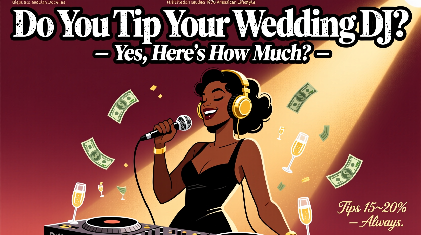 do you tip your wedding dj