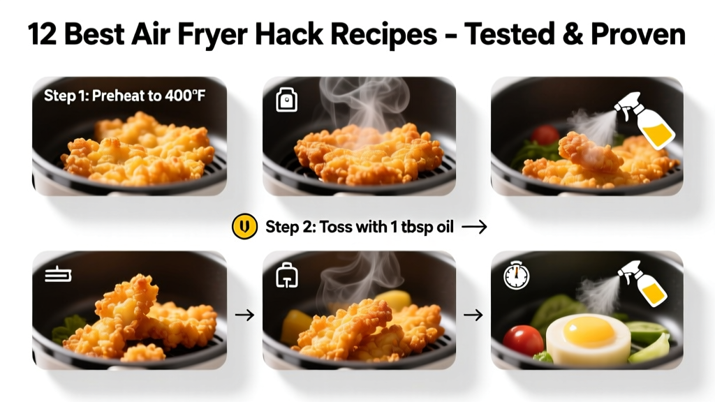 12 Best Air Fryer Hack Recipes (Tested & Crispy!)