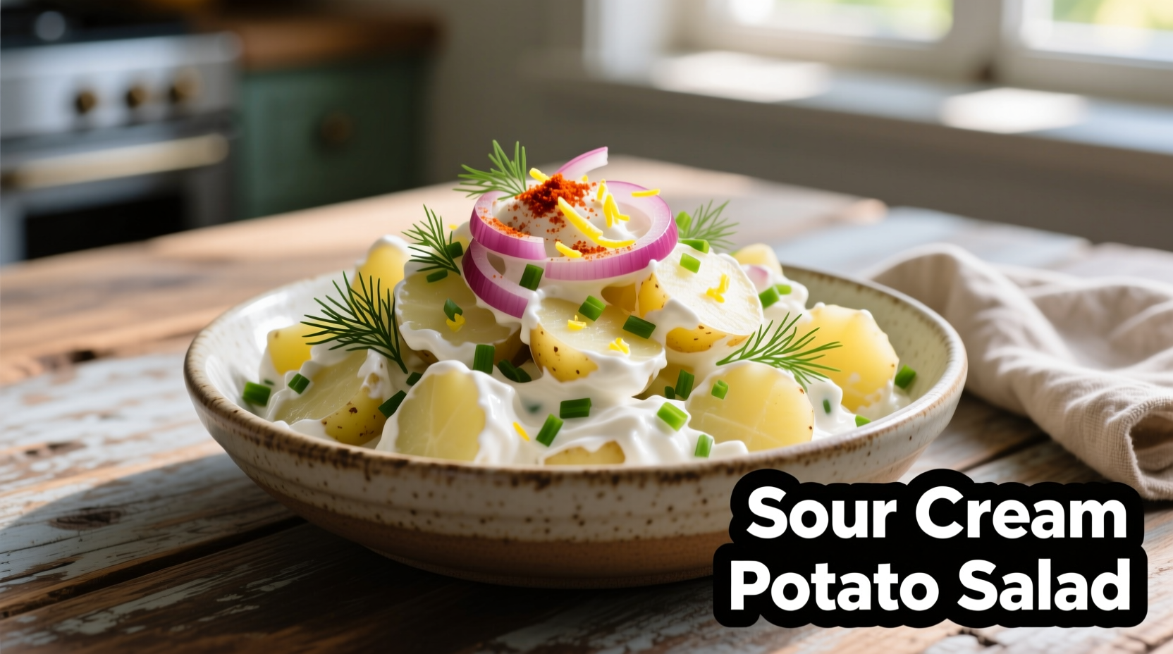 Perfect Sour Cream Potato Salad: Creamy, Tangy & Easy Recipe