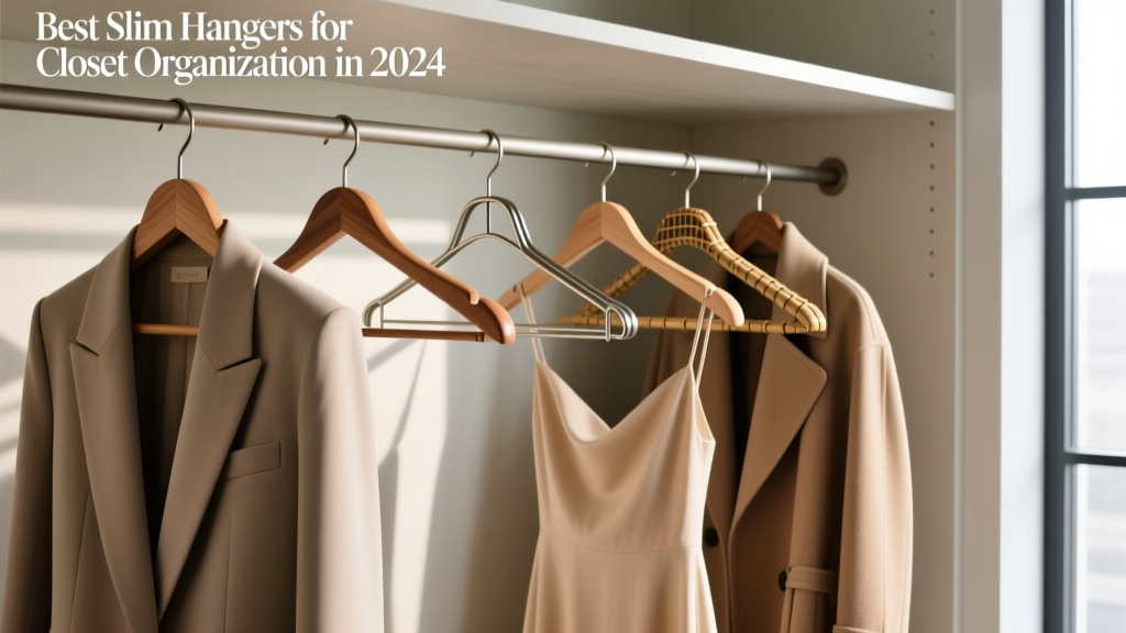 Best Slim Hangers for Closet Organization in 2024