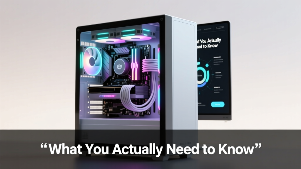 PC Cases With Screens: Features, Costs & Real Performance