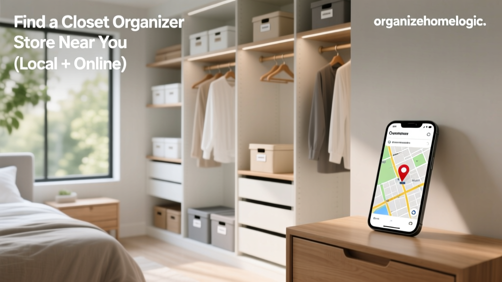 Find a Closet Organizer Store Near You (Local + Online)