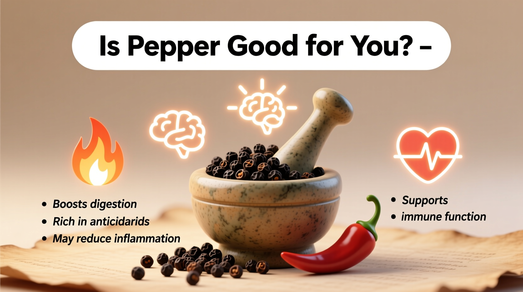 Is Pepper Good for You: Benefits and Considerations
