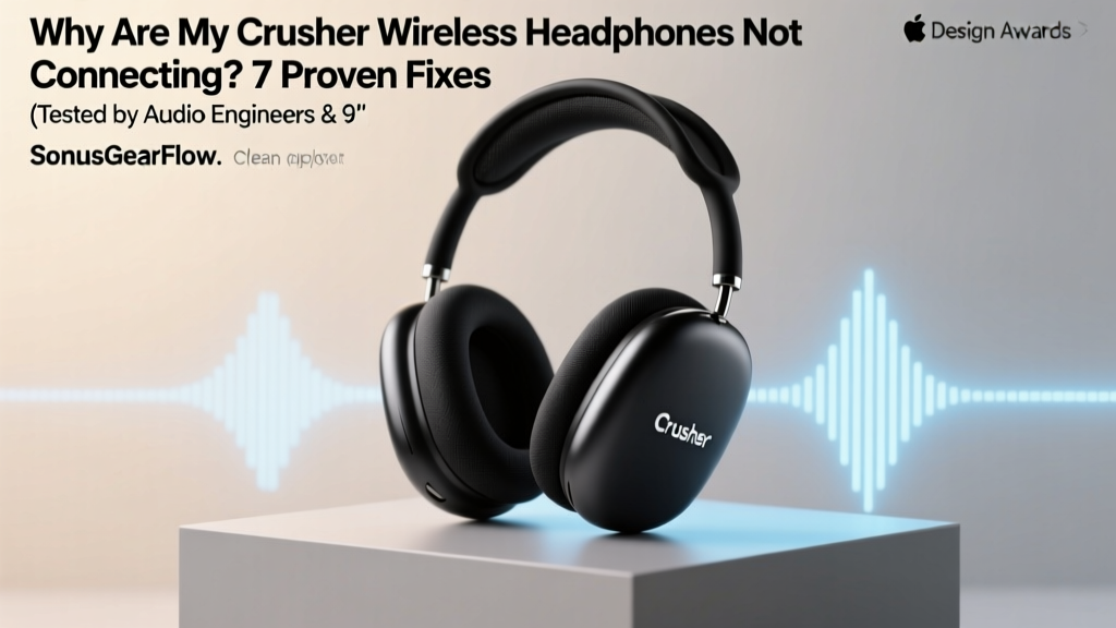 Crusher Wireless Headphones Not Connecting? 7 Fixes